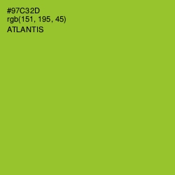 #97C32D - Atlantis Color Image