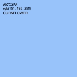 #97C3FA - Cornflower Color Image