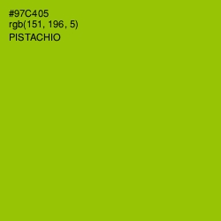 #97C405 - Pistachio Color Image