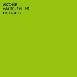 #97C40E - Pistachio Color Image