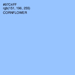 #97C4FF - Cornflower Color Image