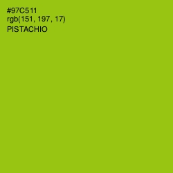 #97C511 - Pistachio Color Image