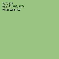 #97C57F - Wild Willow Color Image