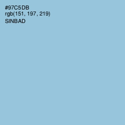 #97C5DB - Sinbad Color Image