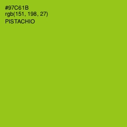#97C61B - Pistachio Color Image