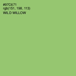 #97C671 - Wild Willow Color Image