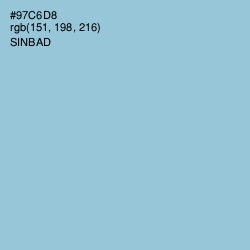 #97C6D8 - Sinbad Color Image