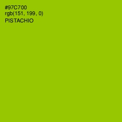 #97C700 - Pistachio Color Image