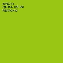 #97C714 - Pistachio Color Image