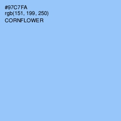 #97C7FA - Cornflower Color Image