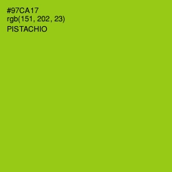 #97CA17 - Pistachio Color Image