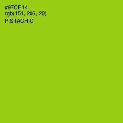 #97CE14 - Pistachio Color Image
