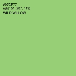 #97CF77 - Wild Willow Color Image