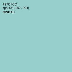 #97CFCC - Sinbad Color Image