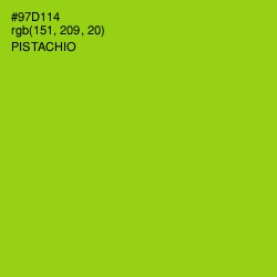 #97D114 - Pistachio Color Image