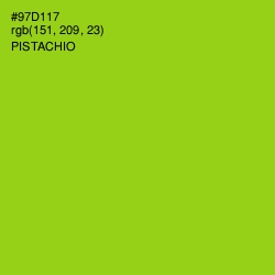 #97D117 - Pistachio Color Image