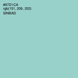 #97D1CA - Sinbad Color Image