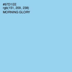 #97D1EE - Morning Glory Color Image