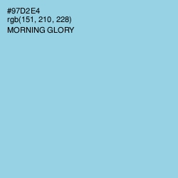 #97D2E4 - Morning Glory Color Image