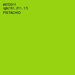 #97D311 - Pistachio Color Image