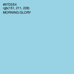 #97D3E4 - Morning Glory Color Image