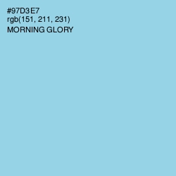 #97D3E7 - Morning Glory Color Image