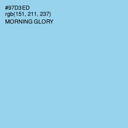 #97D3ED - Morning Glory Color Image