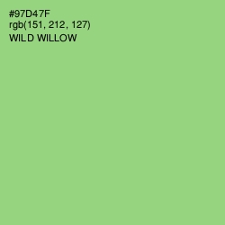 #97D47F - Wild Willow Color Image