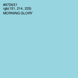 #97D6E1 - Morning Glory Color Image