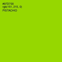 #97D700 - Pistachio Color Image