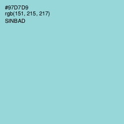 #97D7D9 - Sinbad Color Image