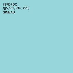 #97D7DC - Sinbad Color Image