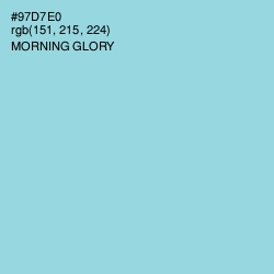 #97D7E0 - Morning Glory Color Image