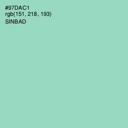 #97DAC1 - Sinbad Color Image