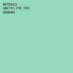 #97DAC2 - Sinbad Color Image