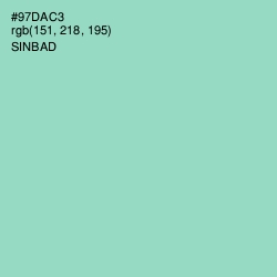 #97DAC3 - Sinbad Color Image