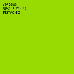 #97DB03 - Pistachio Color Image