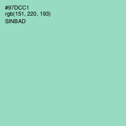 #97DCC1 - Sinbad Color Image