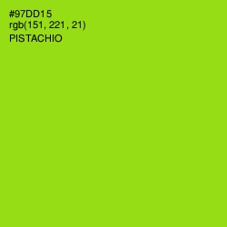 #97DD15 - Pistachio Color Image