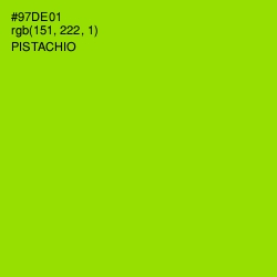 #97DE01 - Pistachio Color Image