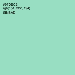 #97DEC2 - Sinbad Color Image