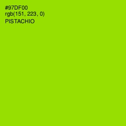 #97DF00 - Pistachio Color Image