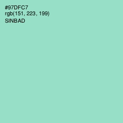 #97DFC7 - Sinbad Color Image