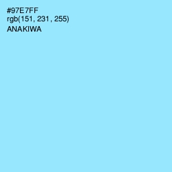 #97E7FF - Anakiwa Color Image