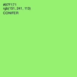 #97F171 - Conifer Color Image