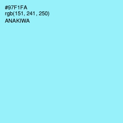 #97F1FA - Anakiwa Color Image