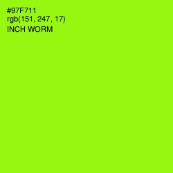 #97F711 - Inch Worm Color Image