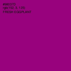 #98037D - Fresh Eggplant Color Image
