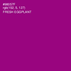 #98057F - Fresh Eggplant Color Image