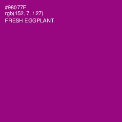 #98077F - Fresh Eggplant Color Image